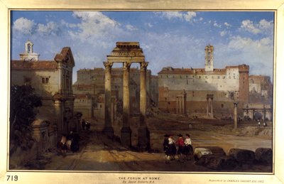 Forum, Roma by David Roberts