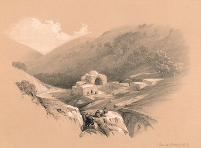 Eyüp Çeşmesi, 1855 by David Roberts