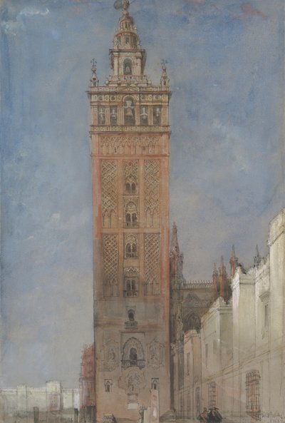 Giralda, Sevilla, 1833. by David Roberts