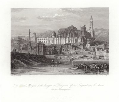 Ulu Cami ve Alcazar by David Roberts