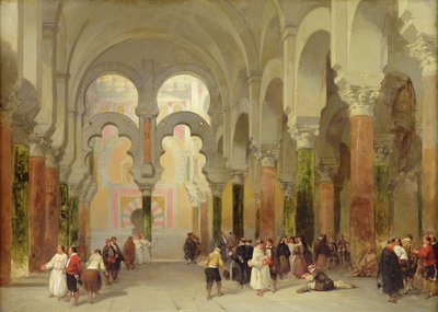 Kuran Kutsal Alanı, Kurtuba Camii, 1849 by David Roberts