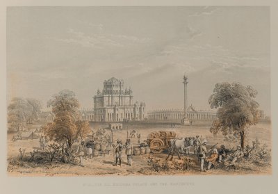 Dil Khoosha Sarayı ve Martiniere by David Scott Lieutenant Colonel (after) Dodgson
