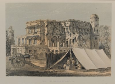 Rezidans Evi, Lucknow by David Scott Lieutenant Colonel (after) Dodgson