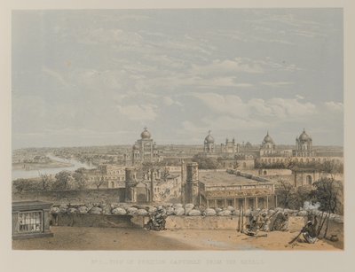 Asilerden alınan Pozisyonun Görünümü, Lucknow by David Scott Lieutenant Colonel (after) Dodgson