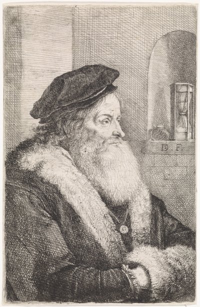 Sakallı yaşlı adam by David Teniers (II)