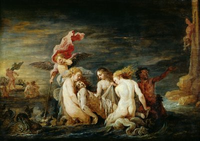 Kahraman ve Leander: Nereidler Tarafından Bulunan Leander, Domenico Feti