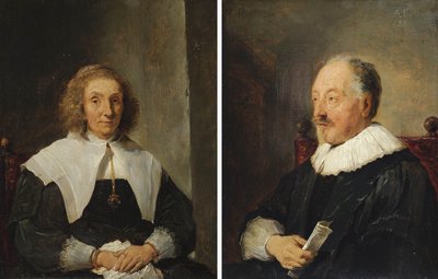 Bir Kadın Portresi ve Bir Erkek Portresi by David Teniers the Younger