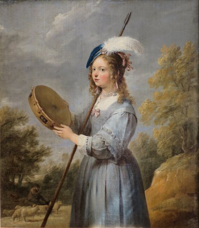 Çoban Kız by David Teniers the Younger