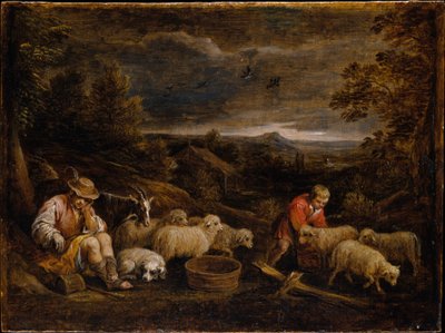 Çobanlar ve Koyunlar by David Teniers the Younger