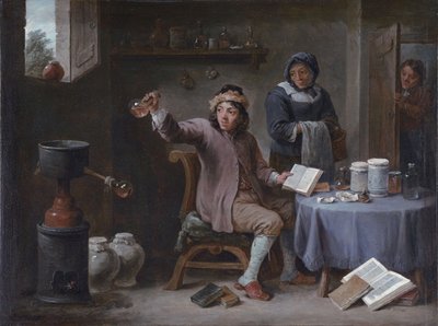Konsültasyon by David Teniers the Younger