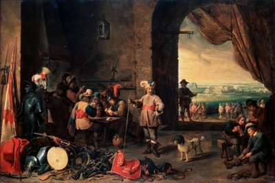 Muhafız Odası, 1642 by David Teniers the Younger