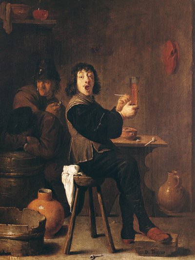 mutlu asker by David Teniers the Younger