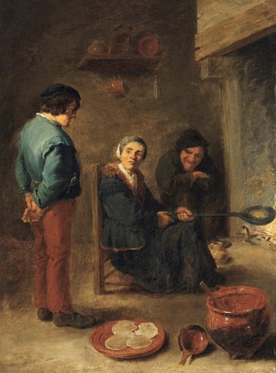Krep Fırını by David Teniers the Younger