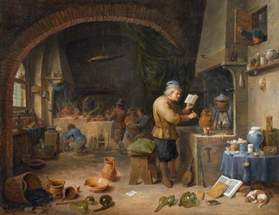 Simyacı by David Teniers the Younger