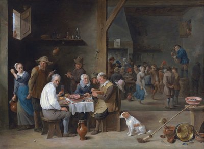 Jambon yemeği by David Teniers the Younger