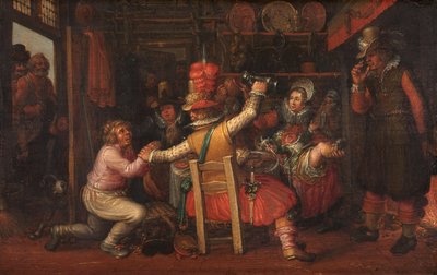 Köylü Hüzün by David Vinckboons (I) (workshop of)