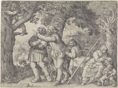Kuş Yuvası Nestuithaler by David Vinckboons (I)