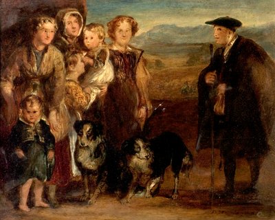 Bir Yayla Ailesi, 1823 by David Wilkie