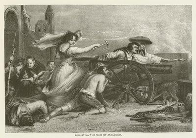 Augustina, Saragossa'nın hizmetçisi by David Wilkie