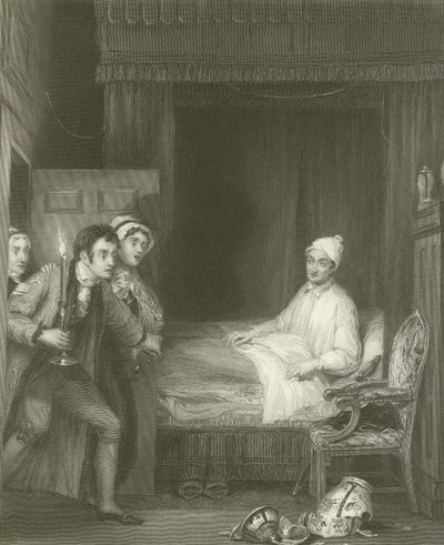 Inkuba Imana, Igihe cya Edo, 1847 (wino und ibara kumpapuro) by David Wilkie
