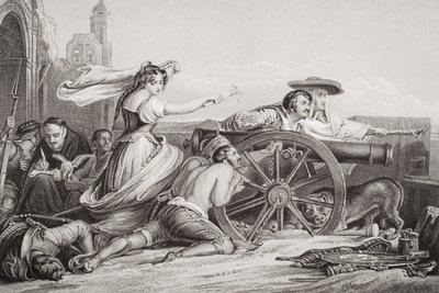 Saragossa Savunması, 1808, "İngiliz ve İskoç Tarihinin Resimleri" Cilt II