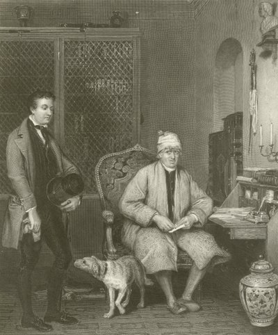 The Letter of Introduction  by David Wilkie
