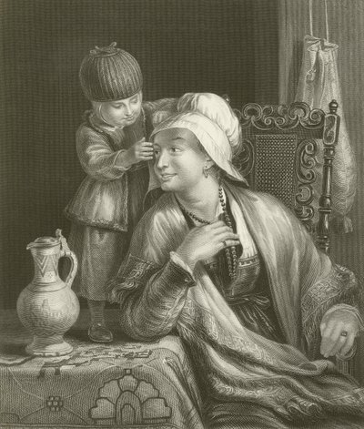 The Mother and Child  by David Wilkie