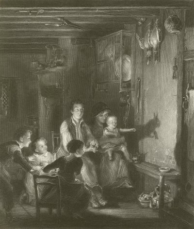 Duvardaki Tavşan by David Wilkie