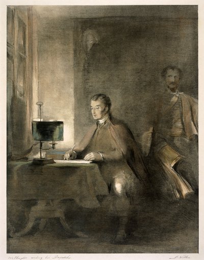 Wellington Gönderilerini Yazıyor by David Wilkie