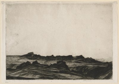 Arran Tepeleri by David Young Cameron