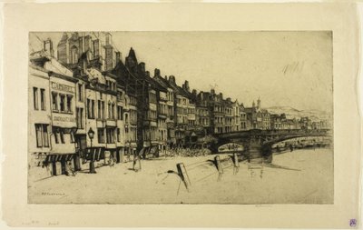 Dinant, Belçika Setinden dokuzuncu plaka by David Young Cameron