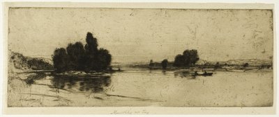 Tay üzerinde Murthly by David Young Cameron