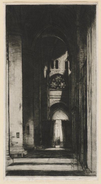 Tewkesbury Manastırı by David Young Cameron