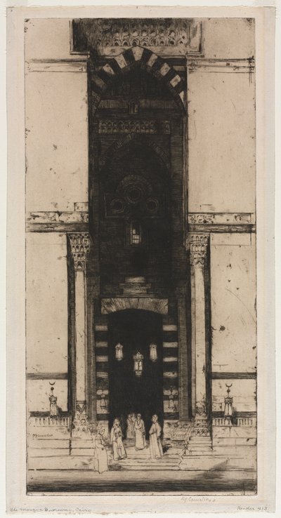 Cami Kapısı, Kahire by David Young Cameron
