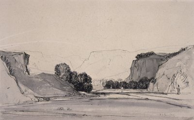 The Valley, 1914 (kağıt üzerinde wc) by David Young Cameron