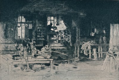 Atölye, Stirling, 1905. by David Young Cameron