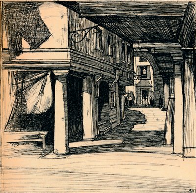 Venedik Caddesi, 1900 by David Young Cameron