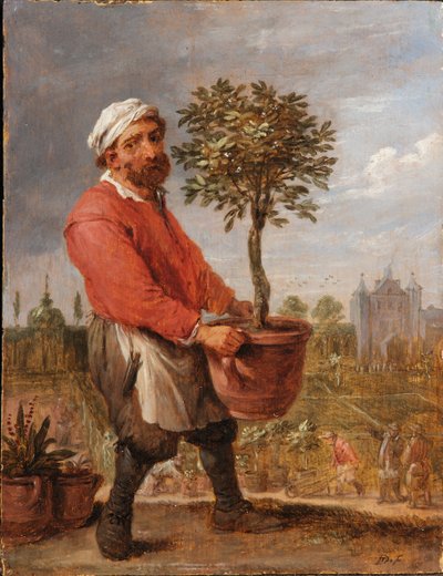 Dört Mevsim Alegori: Bahar by David Teniers the Younger
