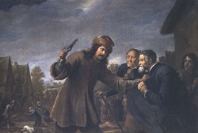 Bir Köye Saldırı, 1648 by David Teniers the Younger