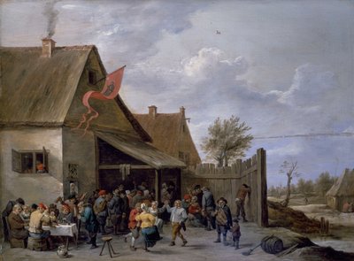 Aziz George gününde Kermis by David Teniers the Younger