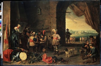 Muhafız odası. David Teniers