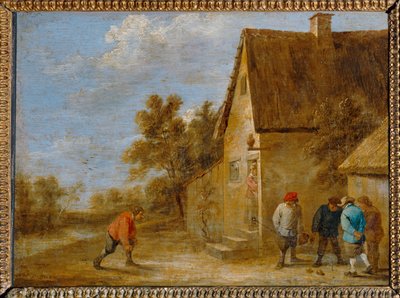 Les Joueurs de boules ... by David the Younger Teniers