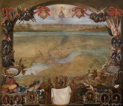 Valenciennes Şehri by David the Younger Teniers