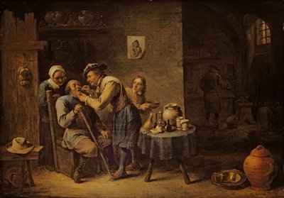 Dişçi by David the Younger Teniers