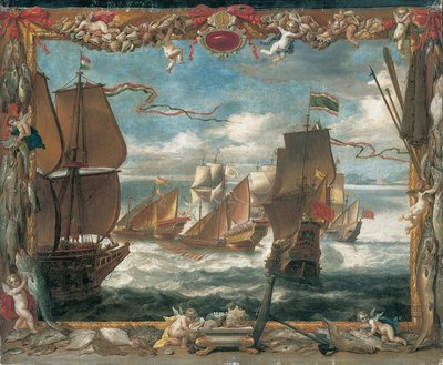 Türk Donanması ile Görüşme by David Teniers the Younger
