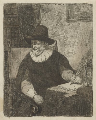 Adam bir çalışma by David van der Kellen