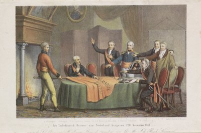Orange Prensi adına Triumvirate tarafından Yüksek Saltanatın Kabulü, 21 Kasım 1813 Hollanda hükümetini Hollanda