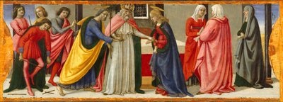Bakirenin Evliliği, M.Ö. 1479. by Davide Ghirlandaio