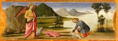 Tobias ve Melek, M.Ö. 1479. by Davide Ghirlandaio