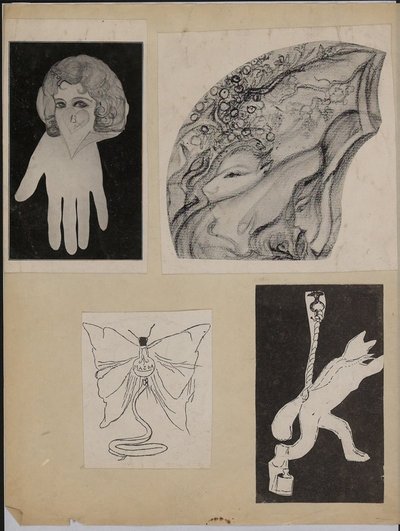 Nadjas Léona Delcourt çizimlerinin baskıları by Delcourt